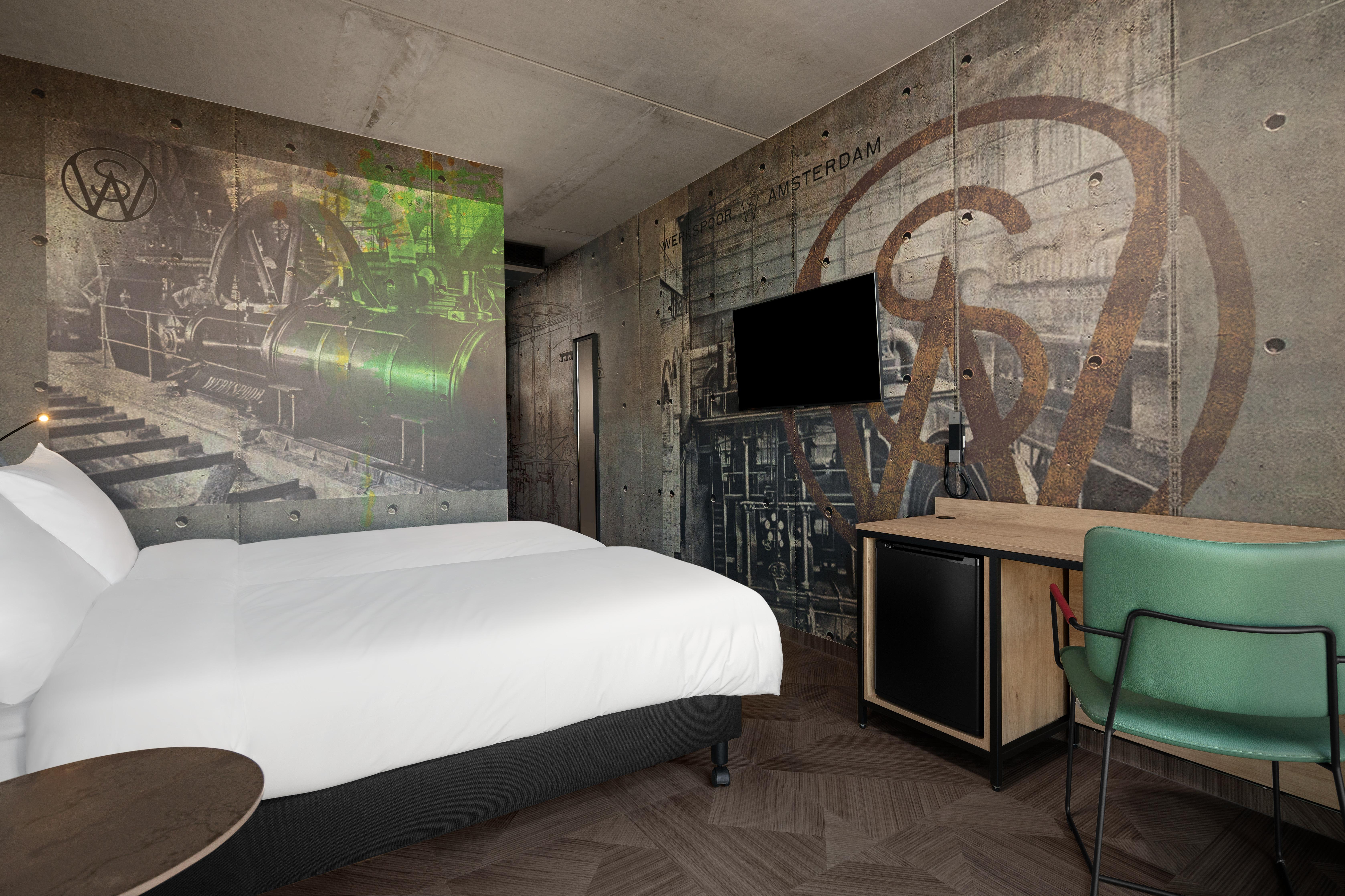 Inntel Hotels Amsterdam Landmark Dış mekan fotoğraf The interior of a room at the hotel